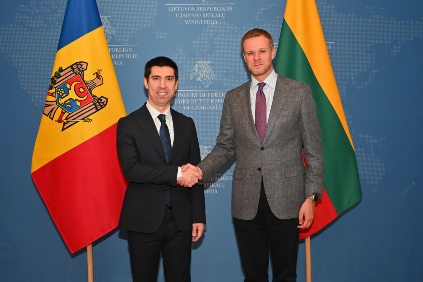 Ministrul de externe al Lituaniei Gabrielius Landsbergis în vizită  la Chișinău 