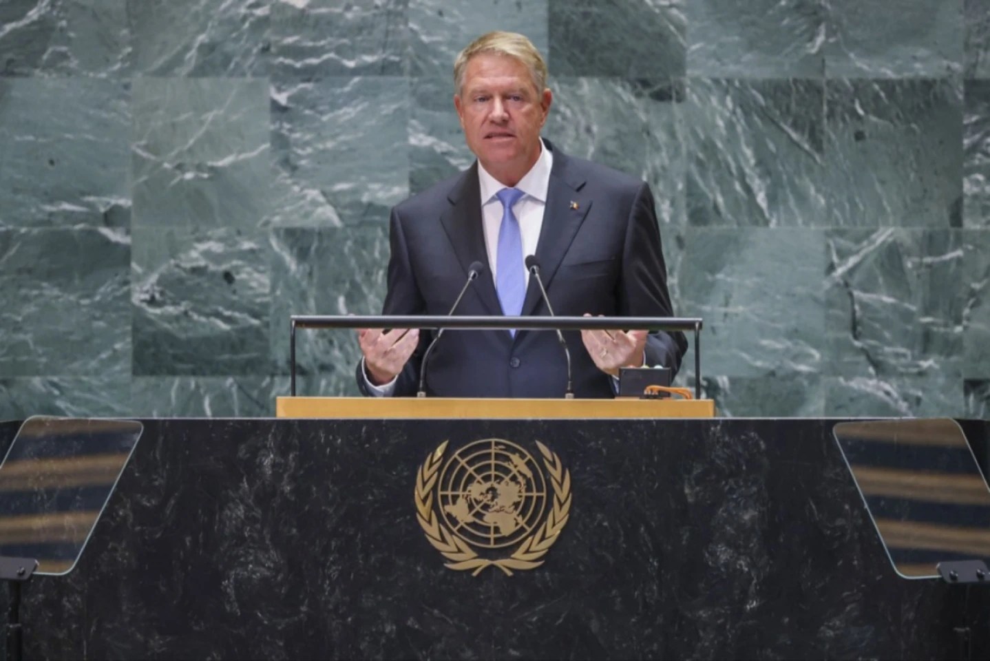Iohannis la ONU:  România îşi va continua sprijinul  pentru consolidarea rezilienţei Republicii Moldova