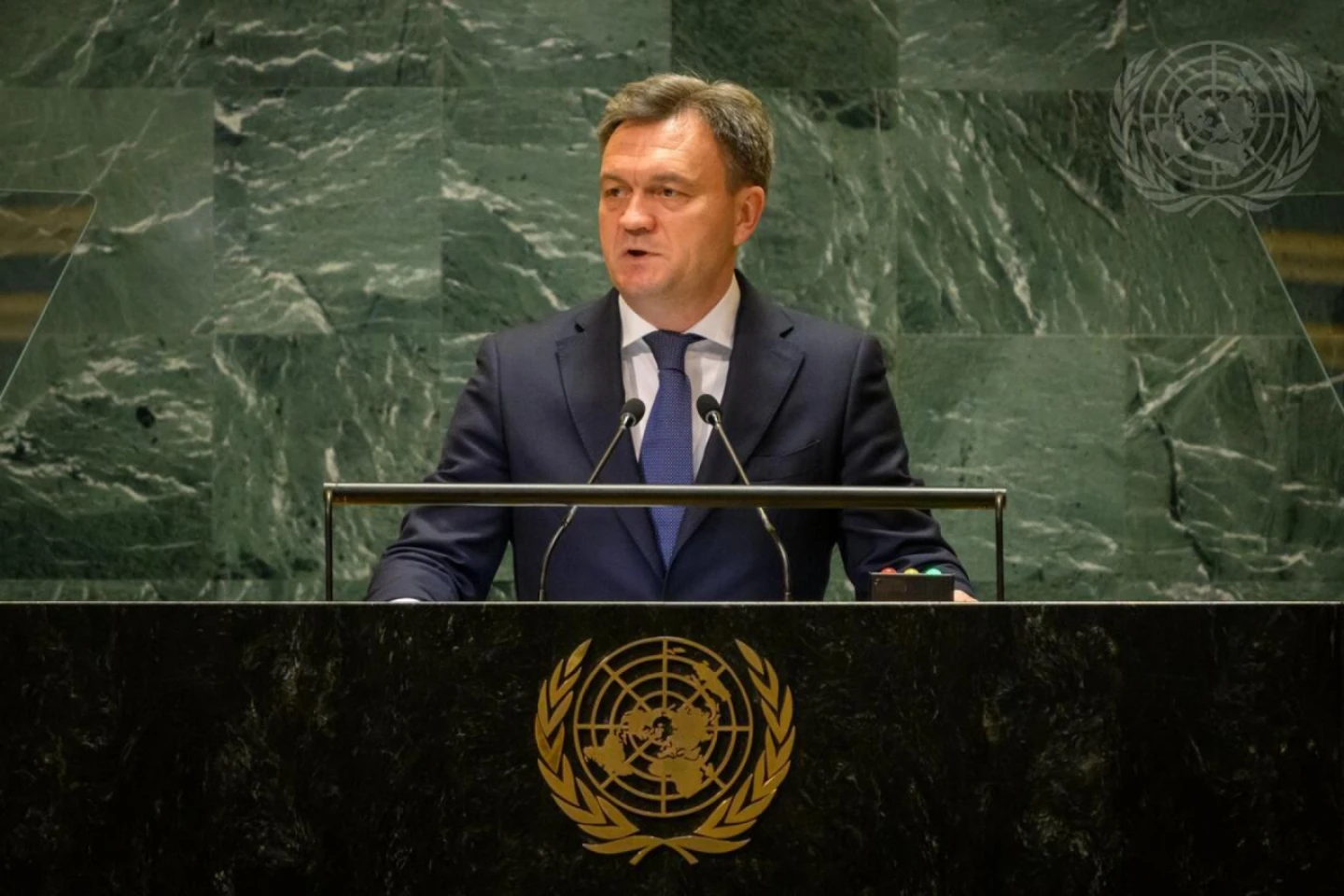 Dorin Recean, la tribuna ONU: Drumul nostru european este o chestiune de interes național vital și cea mai puternică garanție a păcii