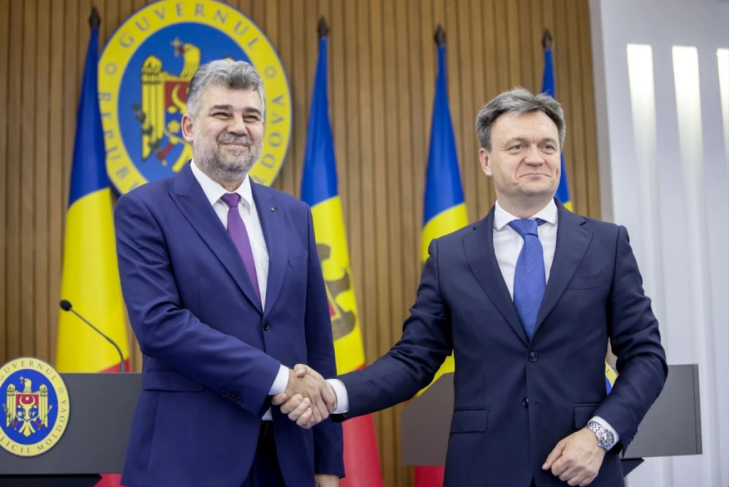 Premierul României, în vizită la Chișinău 