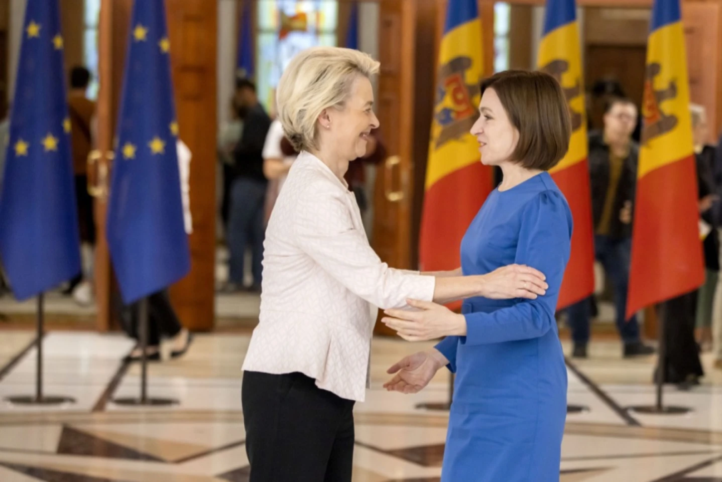 Ursula von der Leyen în vizită oficială la Chișinău
