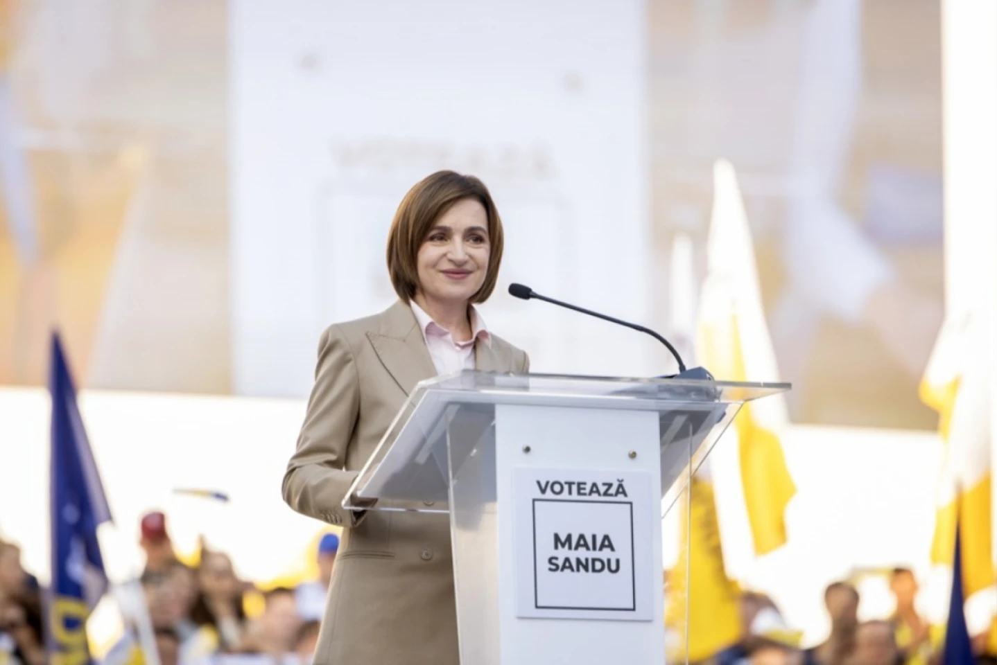 Maia Sandu: Am câștigat prima bătălie dintr-o luptă grea de care atârna soarta țarii noastre