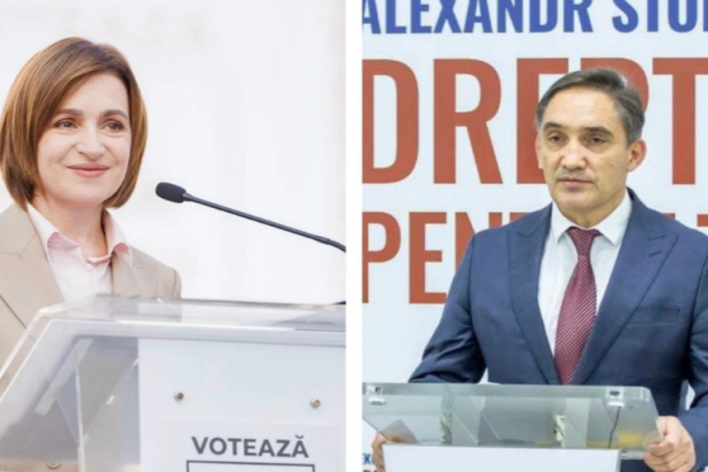 Cum va fi organizată dezbaterea dintre Maia Sandu și Alexandr Stoianoglo