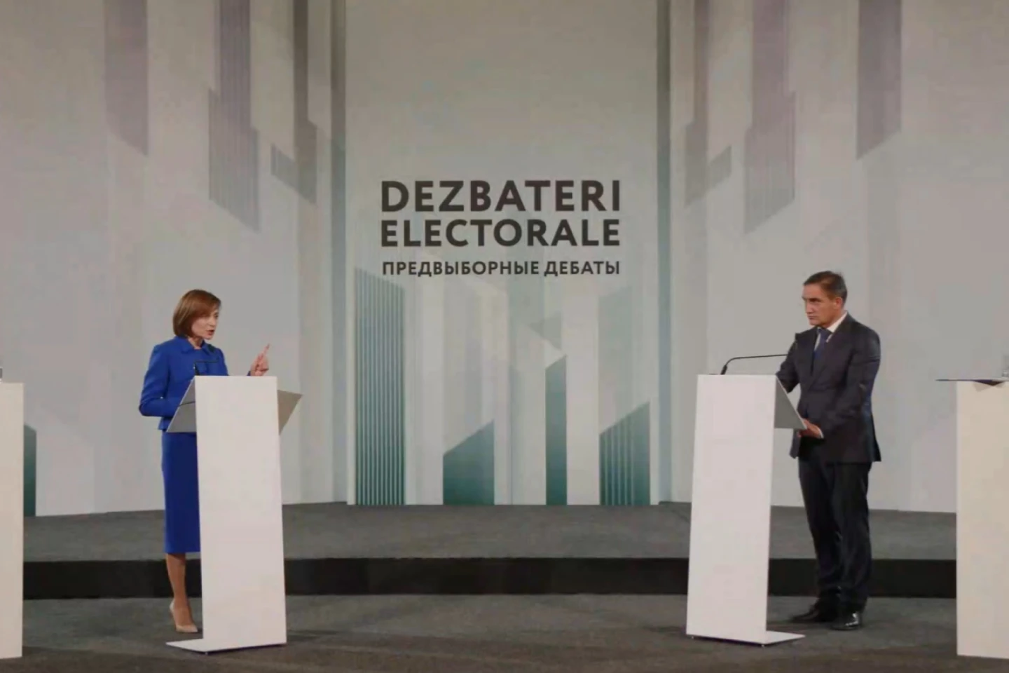 Maia Sandu și Alexandr Stoianoglo, față în față, înainte de turul II al prezidențialelor 