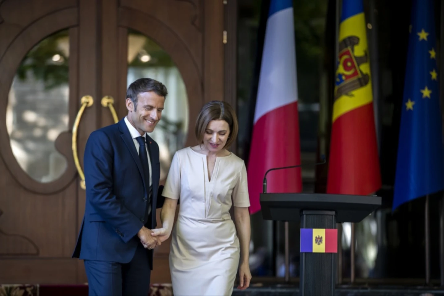 Emmanuel Macron: Republica Moldova, un punct cheie pentru stabilitatea Europei