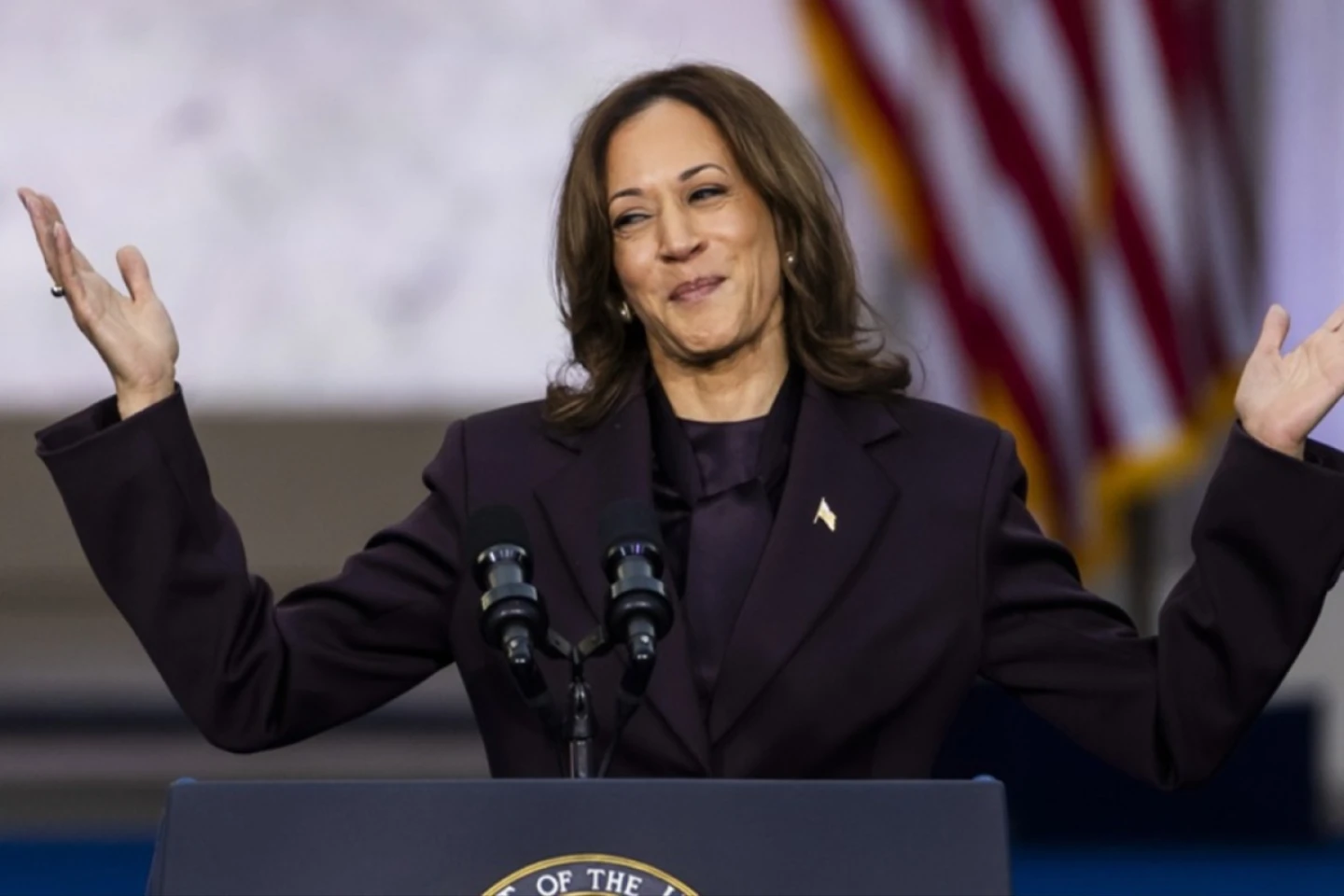Kamala Harris, primul discurs după alegerile prezidenţiale din SUA