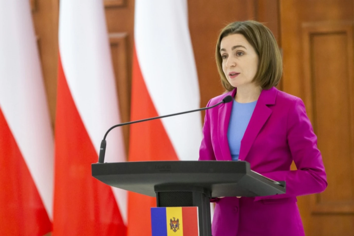 Maia Sandu a discutat cu Donald Tusk, premierul Poloniei, țară care va prelua Președinția Consiliului UE