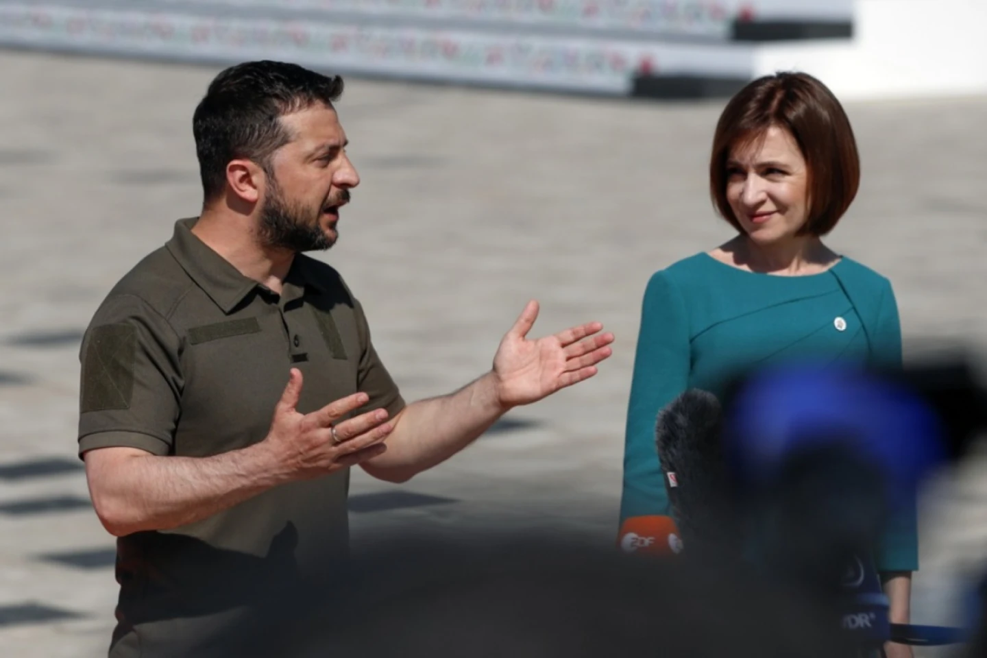 Maia Sandu a discutat cu Volodymyr Zelenskyy despre situația din regiunea transnistreană și securitatea regională