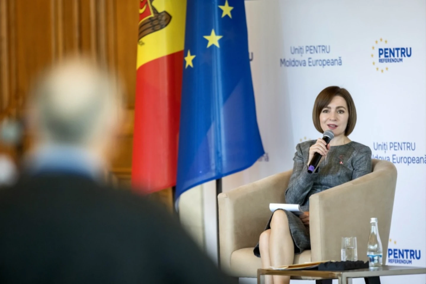 Maia Sandu: „Dacă Rusia controlează puterea de la Chișinău și folosește R. Moldova împotriva Ucrainei, noi putem să ne pierdem pacea”