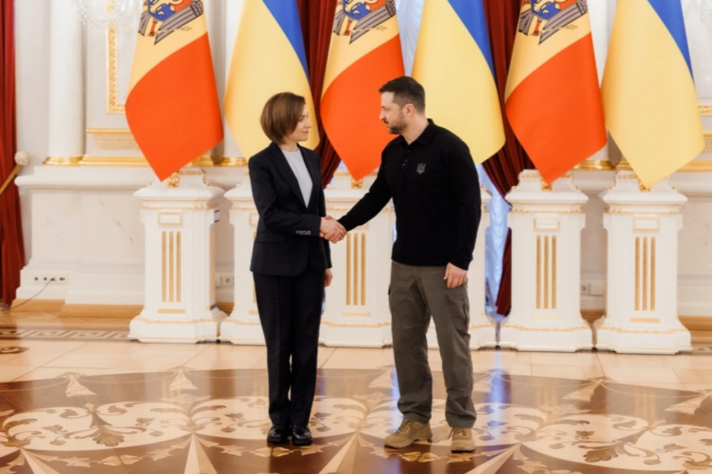 Maia Sandu și Volodymyr Zelenskyy au semnat o declarație comună, în care au subliniat importanța relației dintre Ucraina și R. Moldova