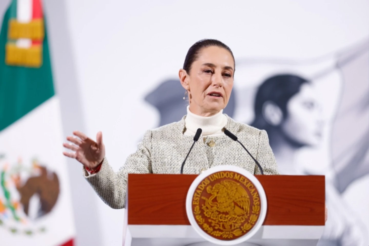 Președinta Mexicului așteaptă răspunsul lui Trump la propunerea sa de dialog