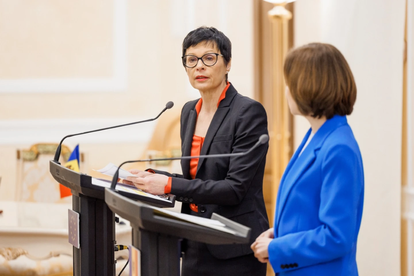 Marta Kos, la Chișinău: „Vă promit că niciodată, în parcursul spre UE, nu veți fi singuri. În timpuri de criză, puteți conta pe noi”