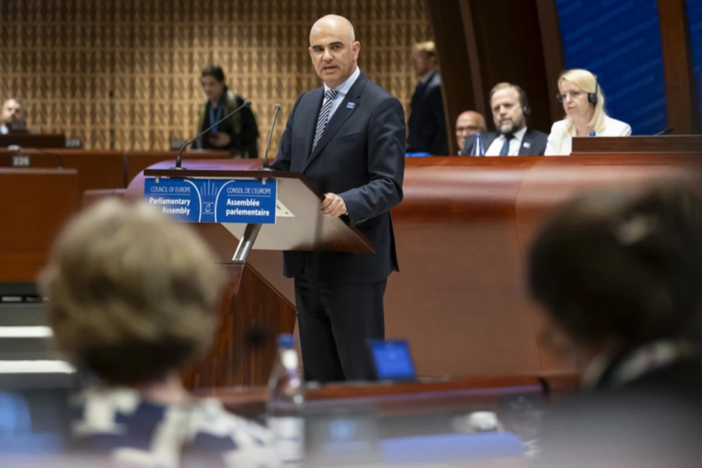 Secretarul general al Consiliului Europei, Alain Berset, în vizită la Chișinău