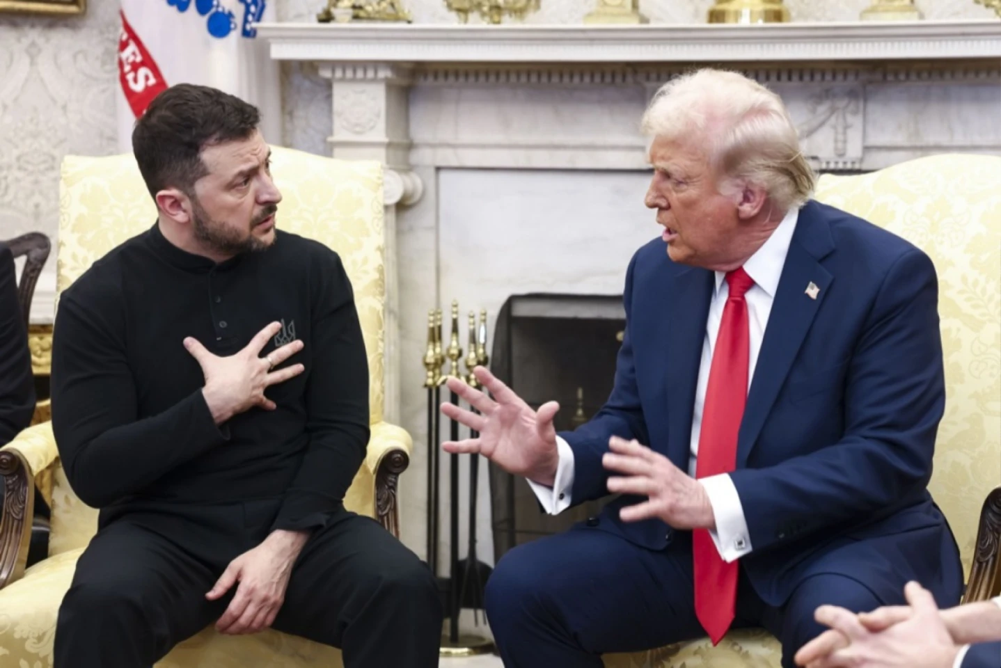 Dialog tensionat între Trump și Zelenski
