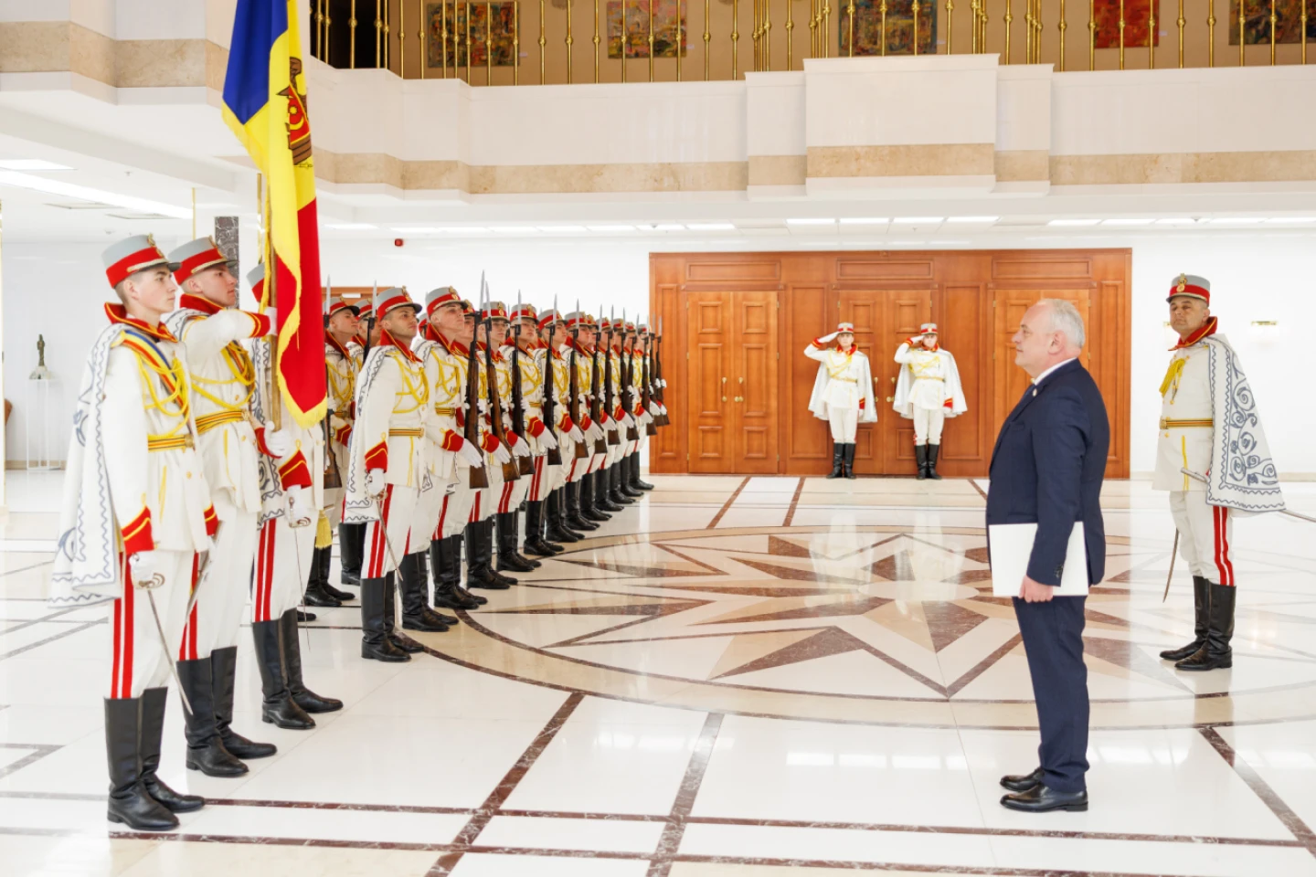 Președinta Maia Sandu a primit scrisorile de acreditare ale noului ambasador al Ucrainei în Republica Moldova