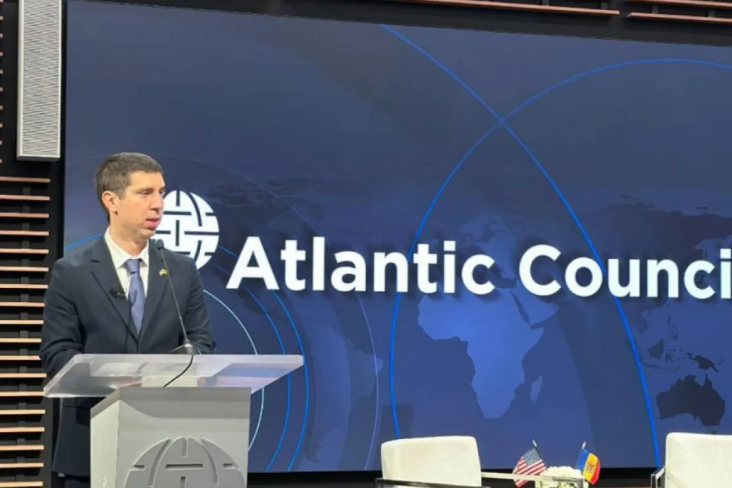 Mihai Popșoi reafirmă angajamentul Republicii Moldova față de parcursul European și parteneriatul cu SUA la Atlantic Council
