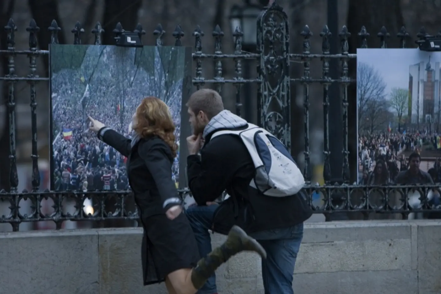 7 aprilie 2009, expoziție de fotografii la Parlament