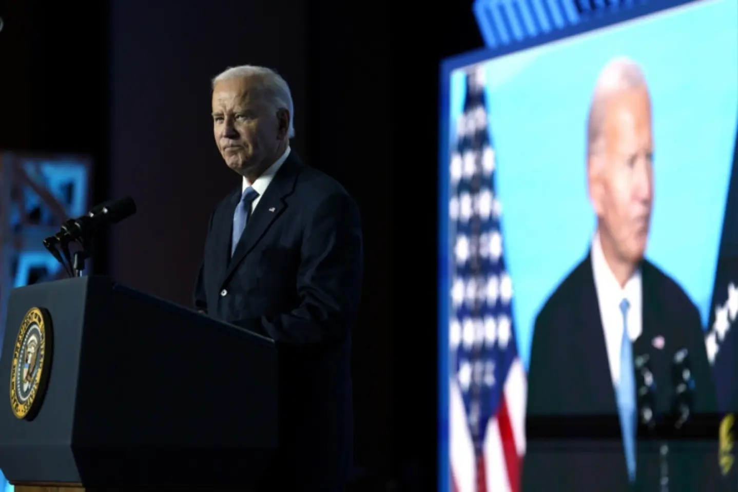 Biden a ținut primul său discurs ca fost președinte