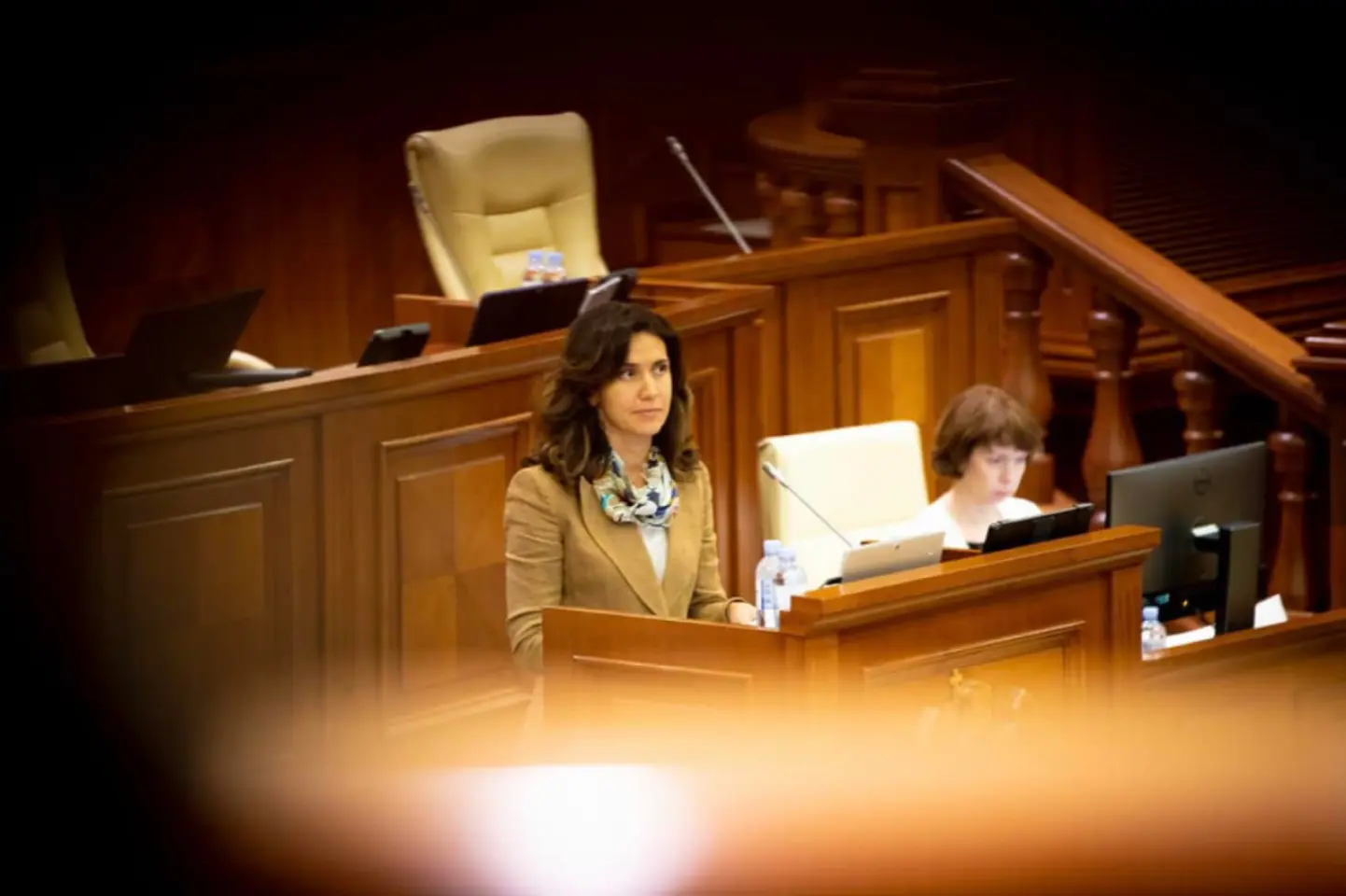 Deputata Olesea Stamate se retrage din fracțiunea PAS și va continua ca deputat neafiliat