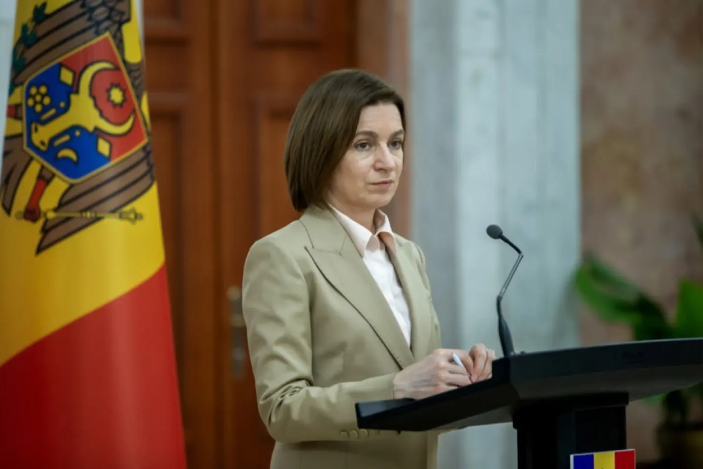 Maia Sandu condamnă atacul rusesc asupra Kievului
