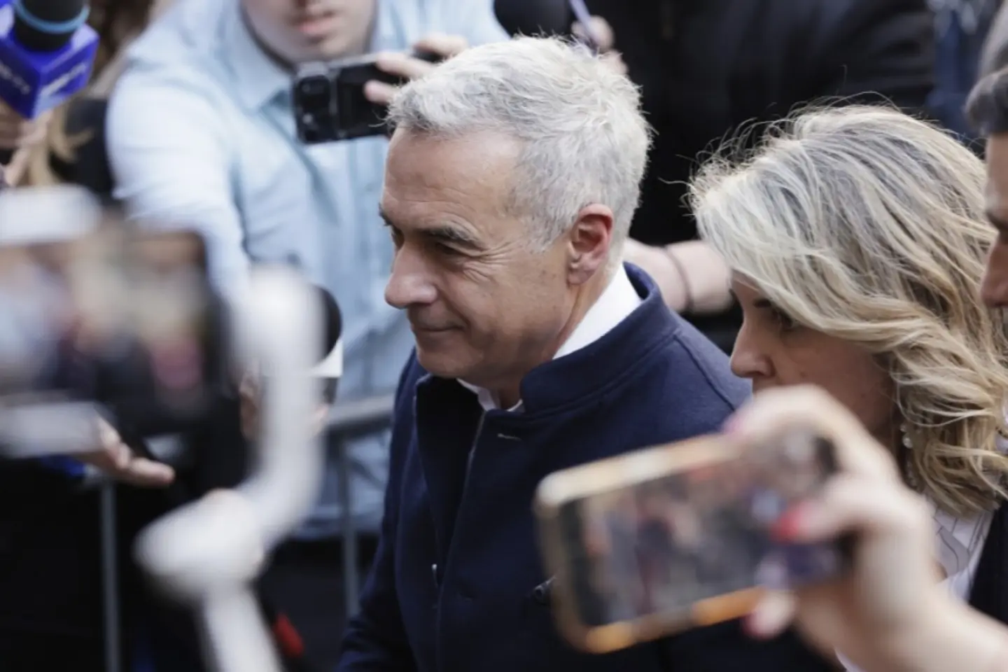 Fostul candidat la alegerile prezidenţiale din România Călin Georgescu s-a prezentat la sediul Parchetului General