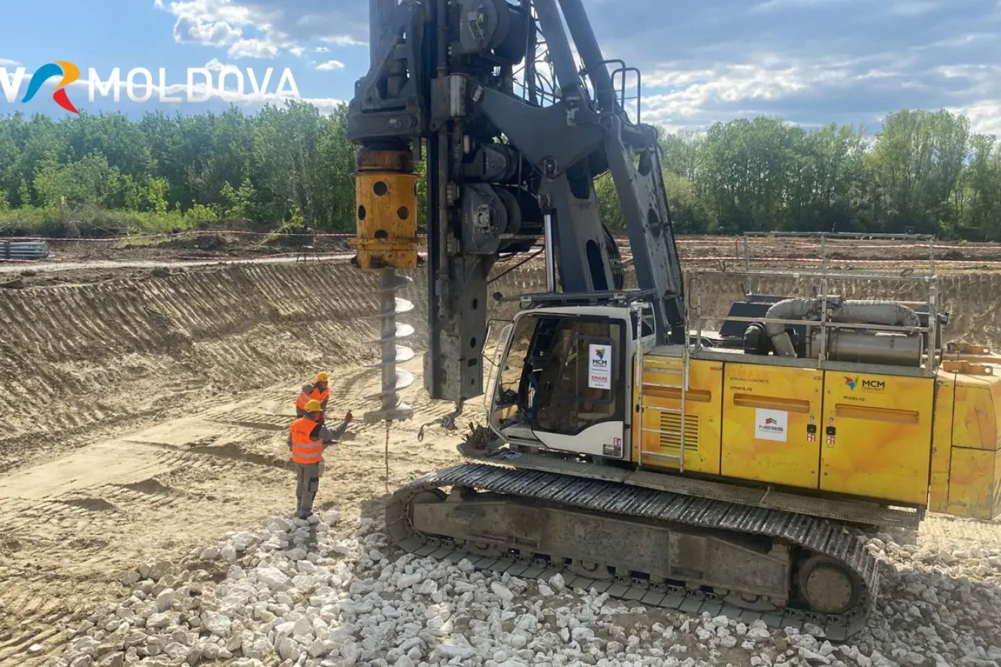 Startul lucrărilor de construcție a Podului rutier peste Prut 