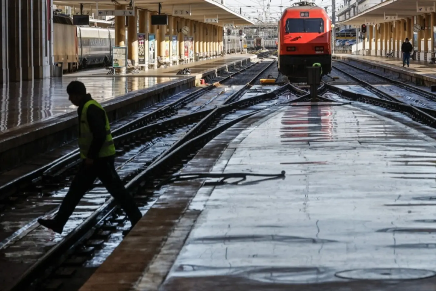 Grevă pe căile ferate portugheze