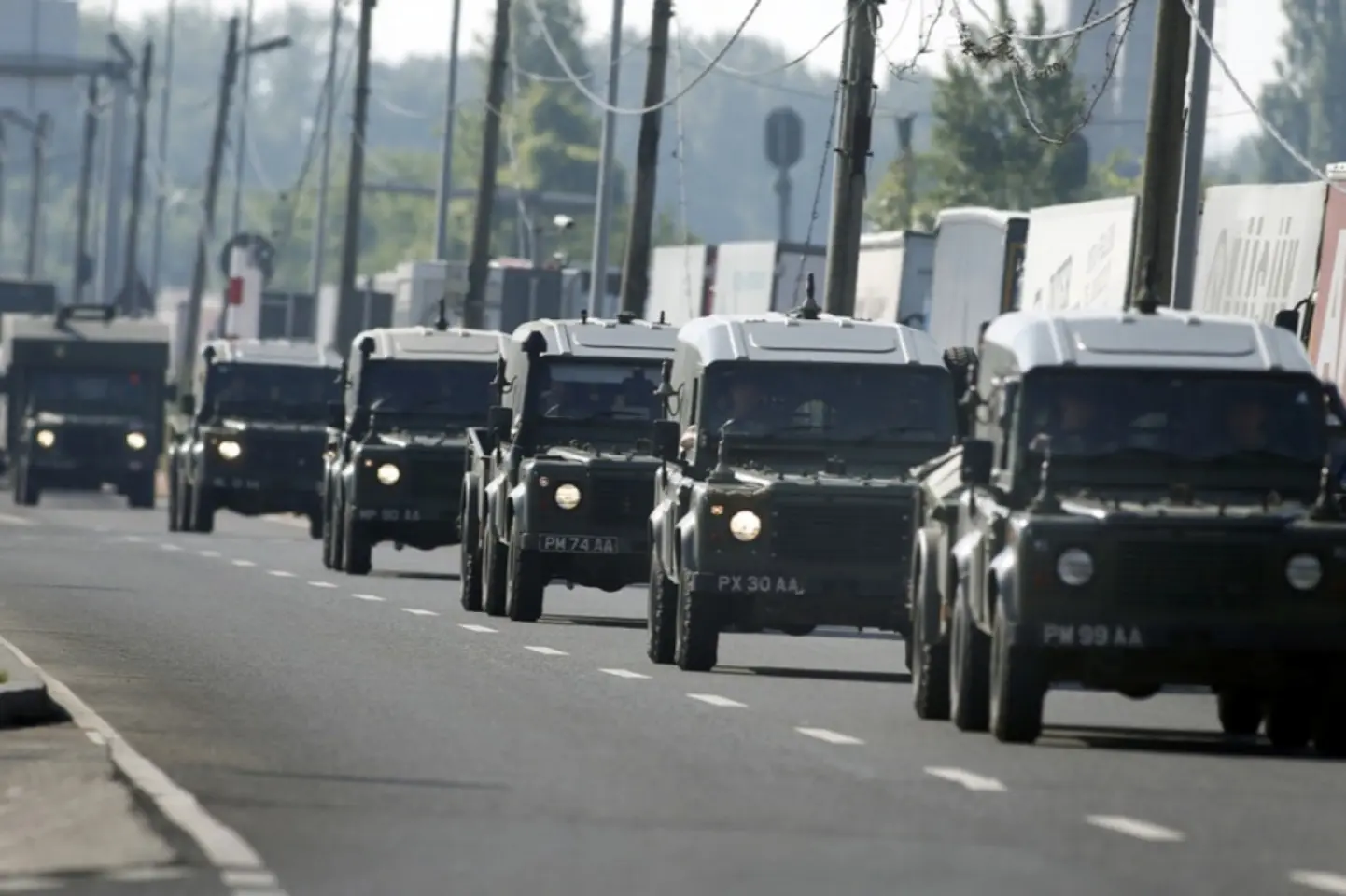 Mișcări de trupe NATO pe teritoriul României