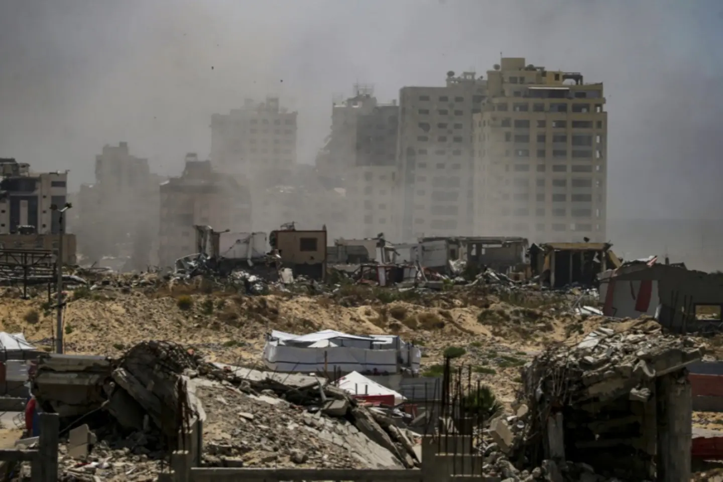 Armata israeliană și-a intensificat ofensiva în Gaza
