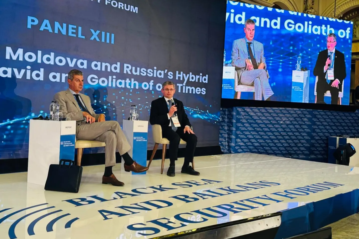 Igor Grosu, la București: „Când suntem uniți, suntem puternici”