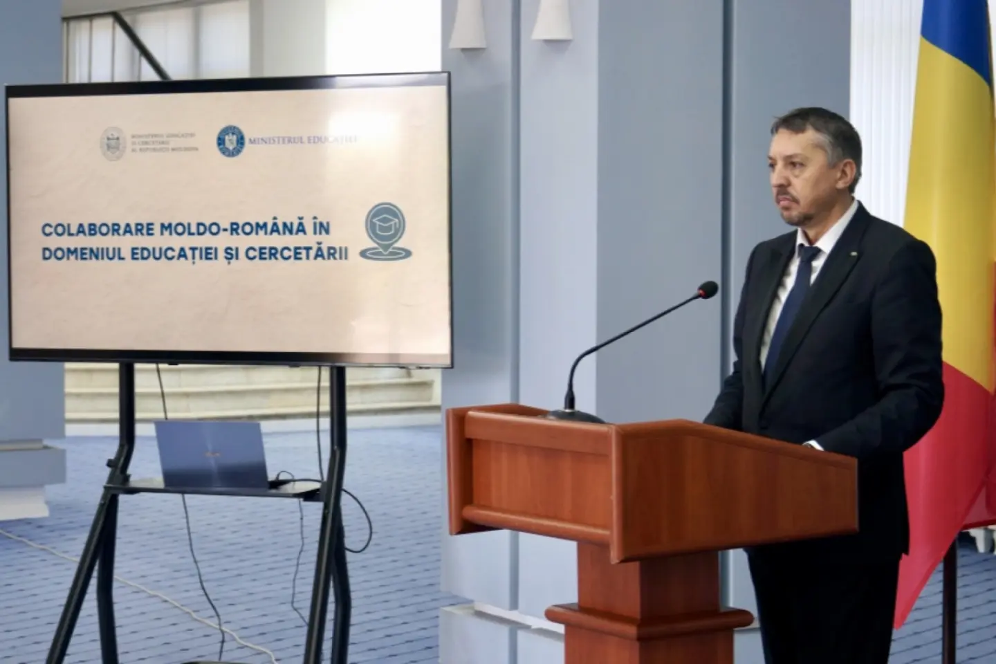  Ministrul român al Educației, la Chișinău: O mare parte dintre fondurile pentru cercetare se află în UE, trebuie să le aducem în țările noastre