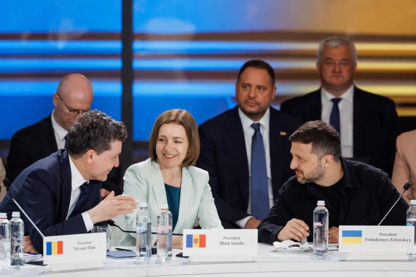 Maia Sandu a discutat și Volodimir Zelenski și Nicușor Dan despre securitatea comună a R. Moldova, Ucrainei și României