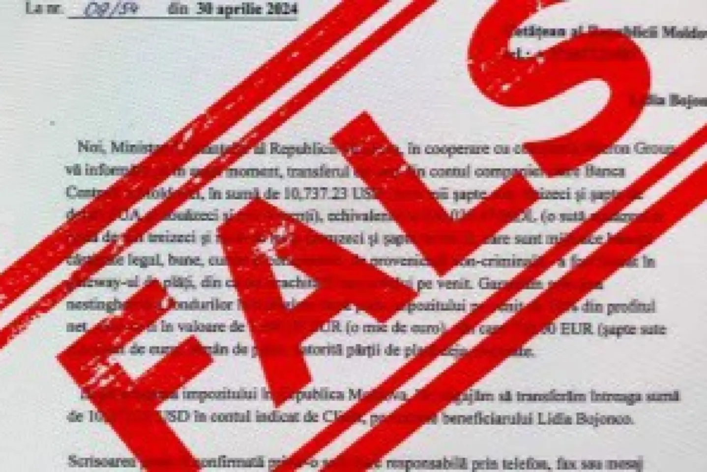 Guvernul de la Chișinău avertizează asupra unor scrisori false care vizează elevii și instituțiile statului