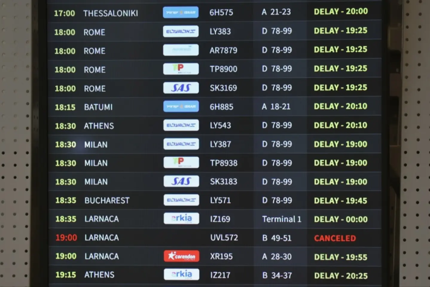 Companiile aeriene anulează zboruri Bucureşti - Tel Aviv și retur