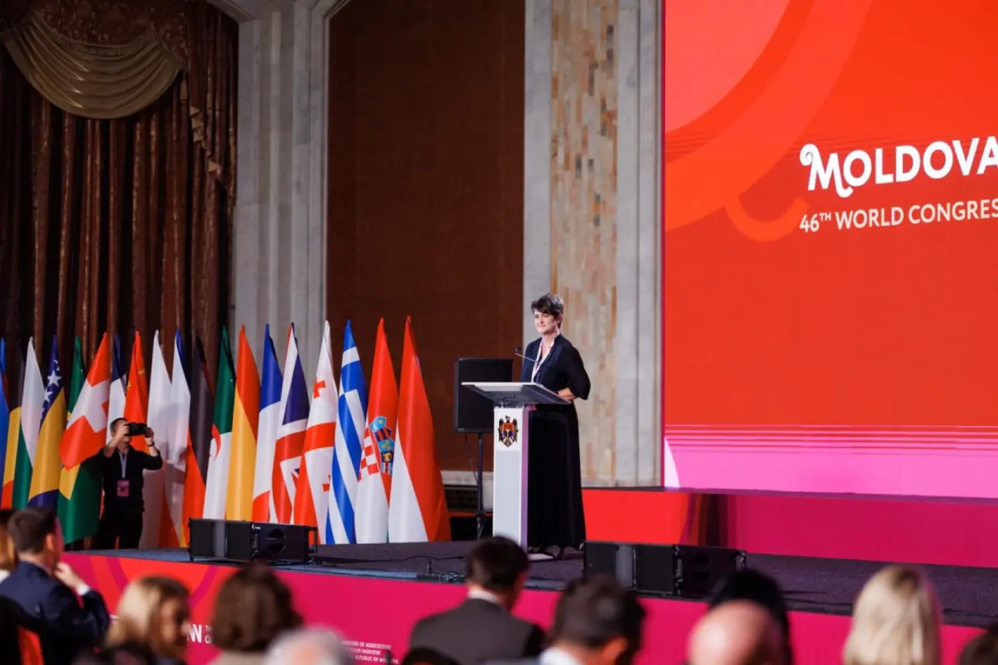 Tensiuni diplomatice la Congresul Mondial al Vinului din Chișinău, după protestul Ucrainei față de prezența Rusiei