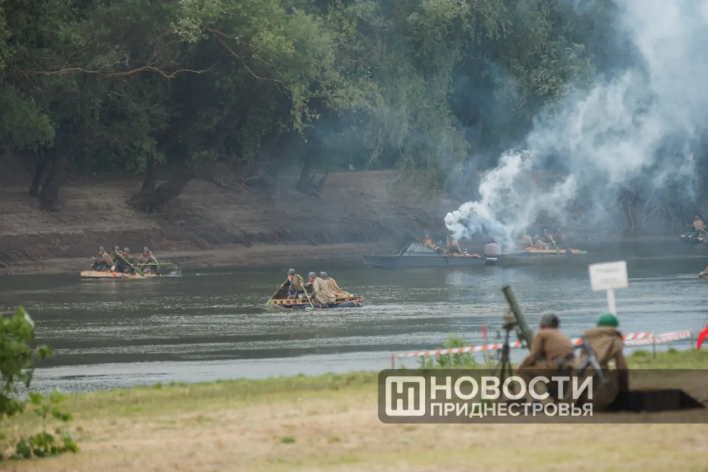 Transnistria, în criză, „forțează” Nistrul și „luptă cu fasciștii” 