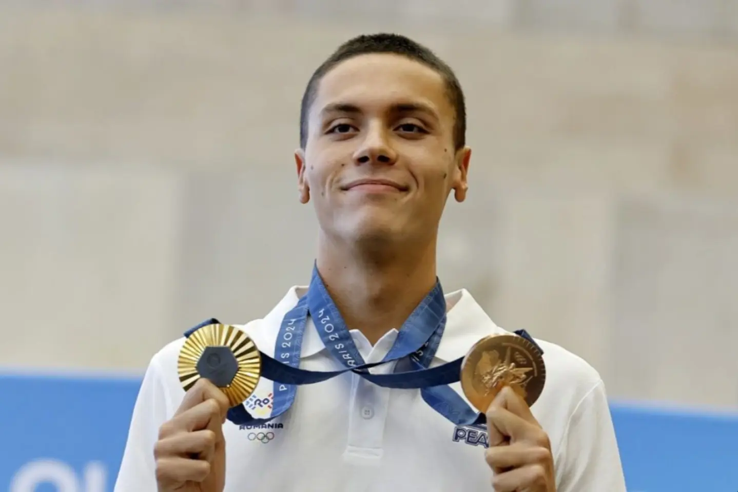 Campionul olimpic român David Popovic - în finala probei de 50 metri liber a Campionatelor Europene de înot Under-23
