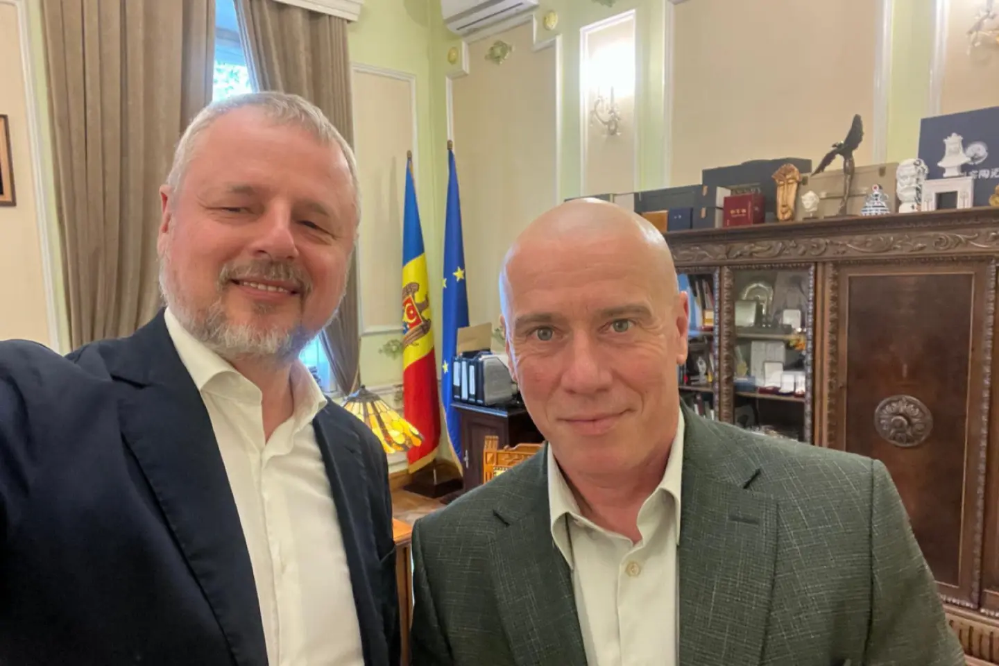 Ministrul Culturii al României în vizită la Chișinău