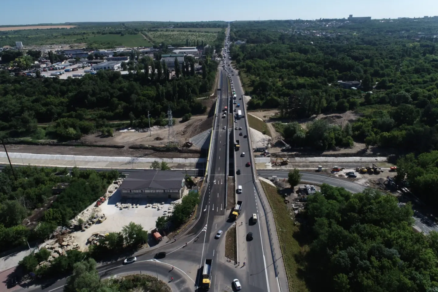 A fost redeschisă circulația pe podul de pe șoseaua Balcani
