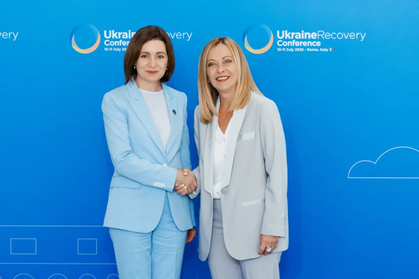 Republica Moldova, gata să joace un rol logistic central în reconstrucția Ucrainei, anunță Maia Sandu la Roma