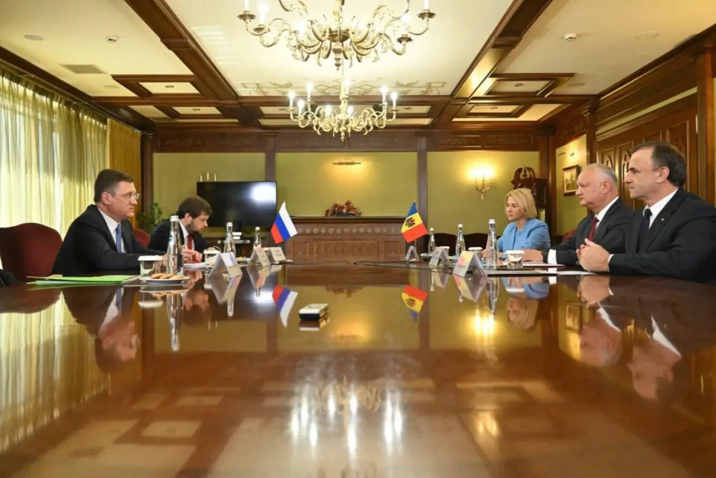 Dodon, Tarlev și Vlah, din nou la Moscova