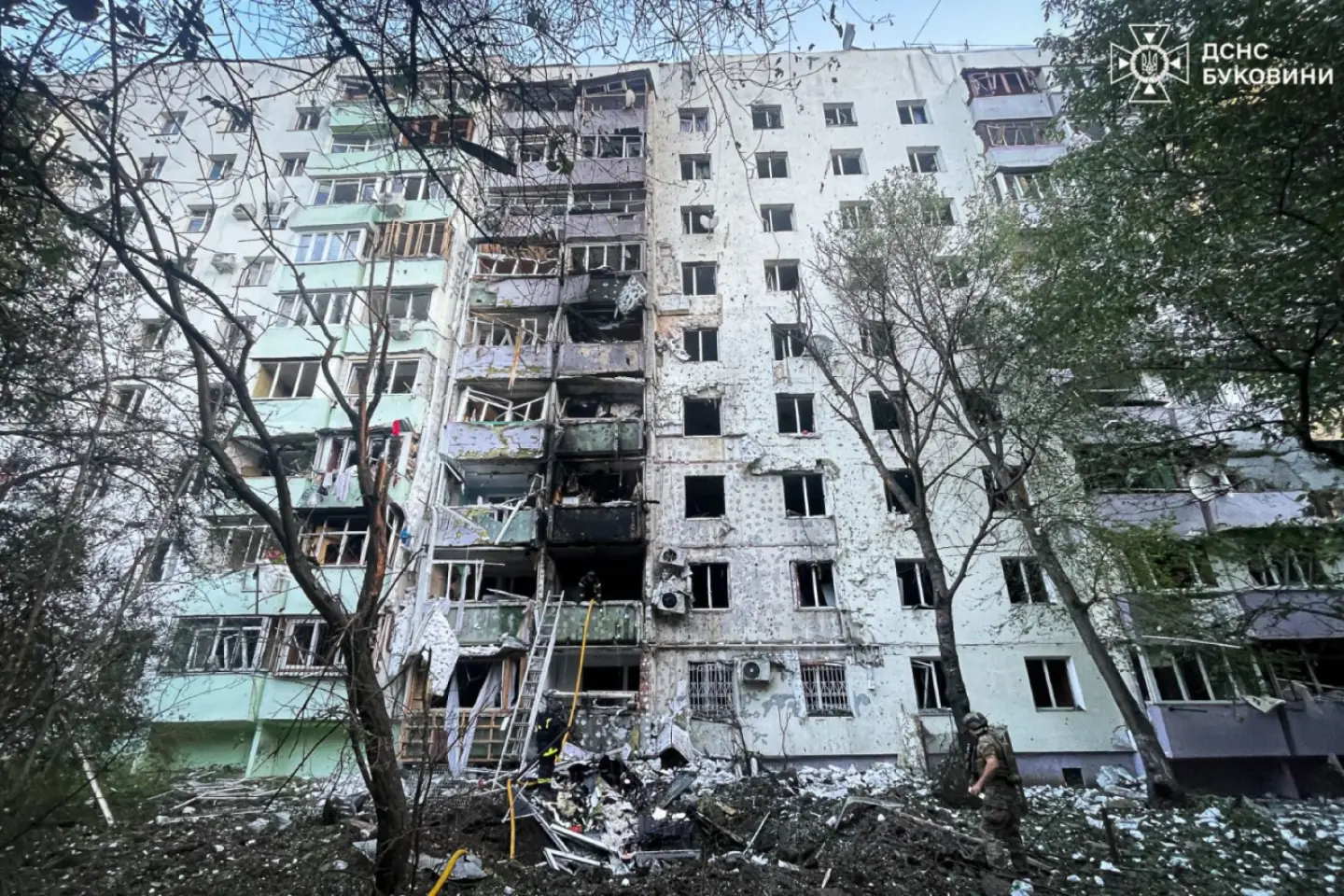 Doi morți în urma unui atac rusesc asupra orașului Cernăuți
