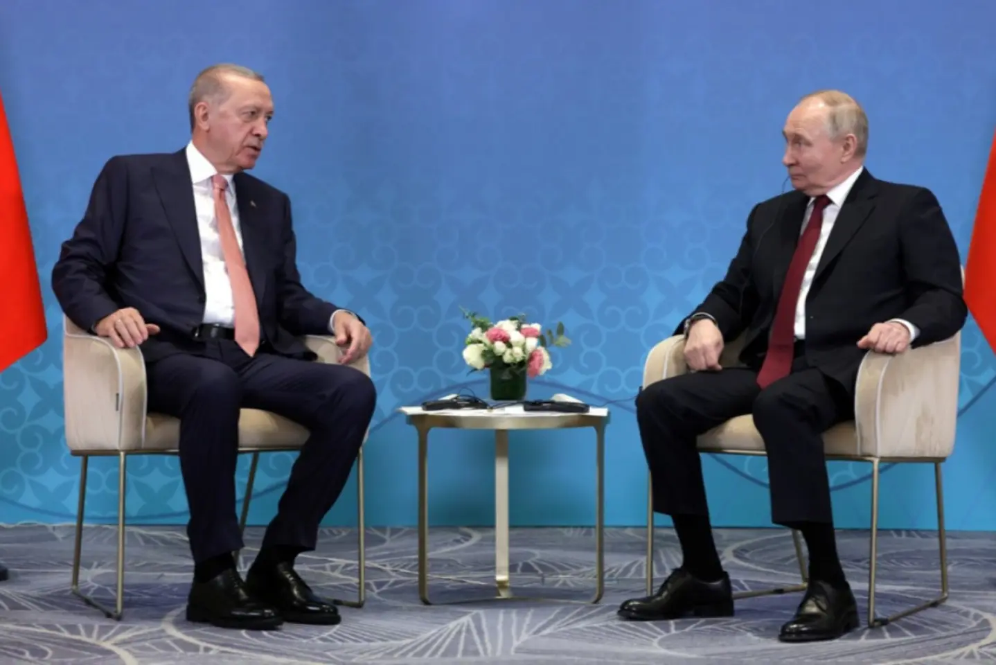 Putin şi Erdogan au discutat despre situaţia din Siria