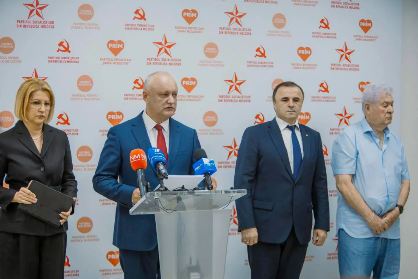 Patru partide pro-ruse din R. Moldova formează bloc electoral pentru alegerile din septembrie