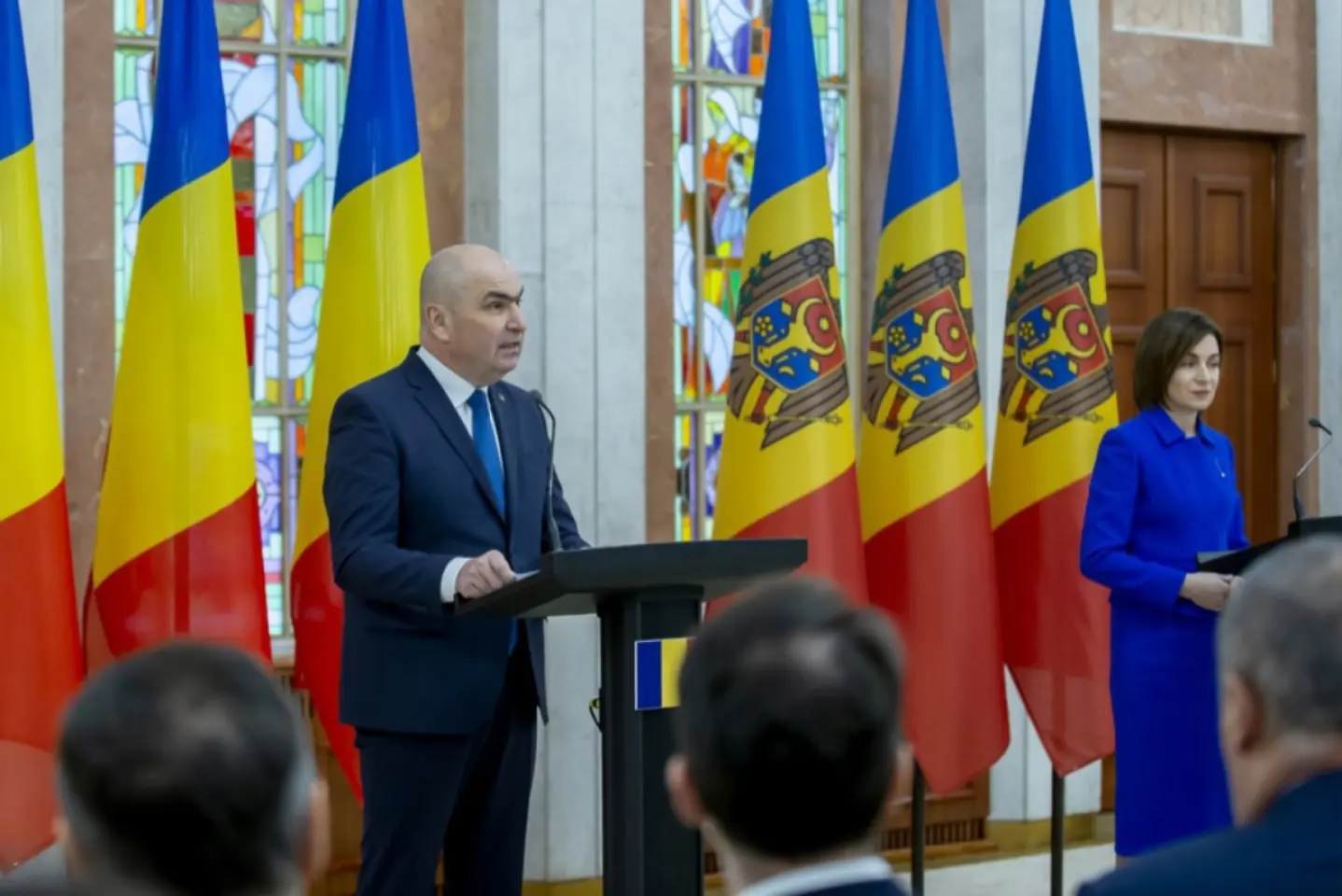 Premierul României, în vizită de lucru la Chișinău
