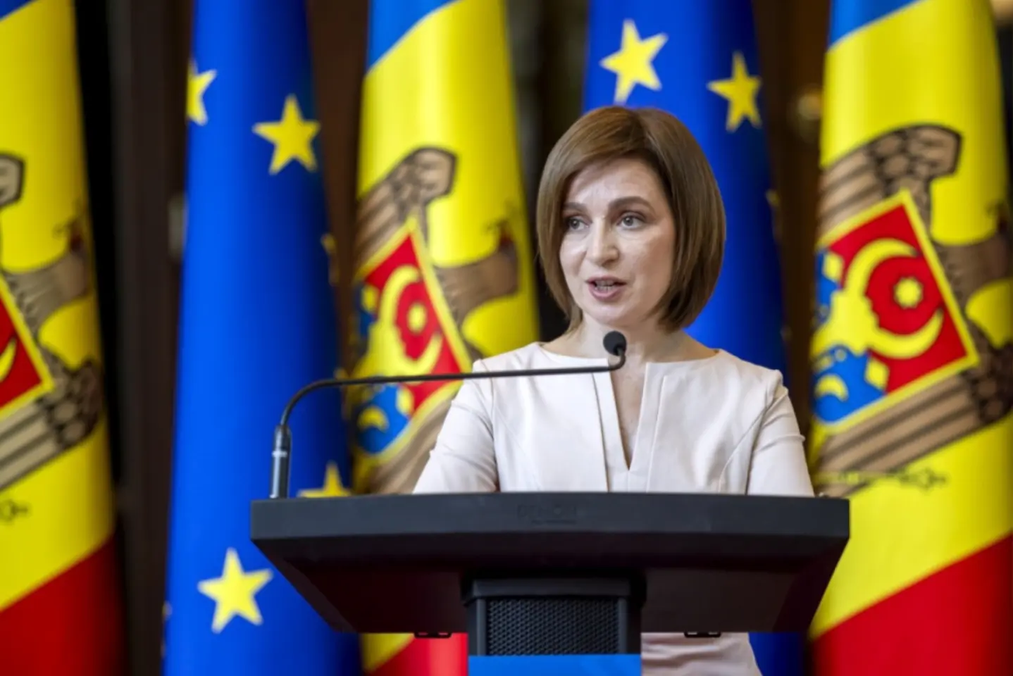 Maia Sandu va susține un discurs în Parlamentul European despre apărarea democrației 