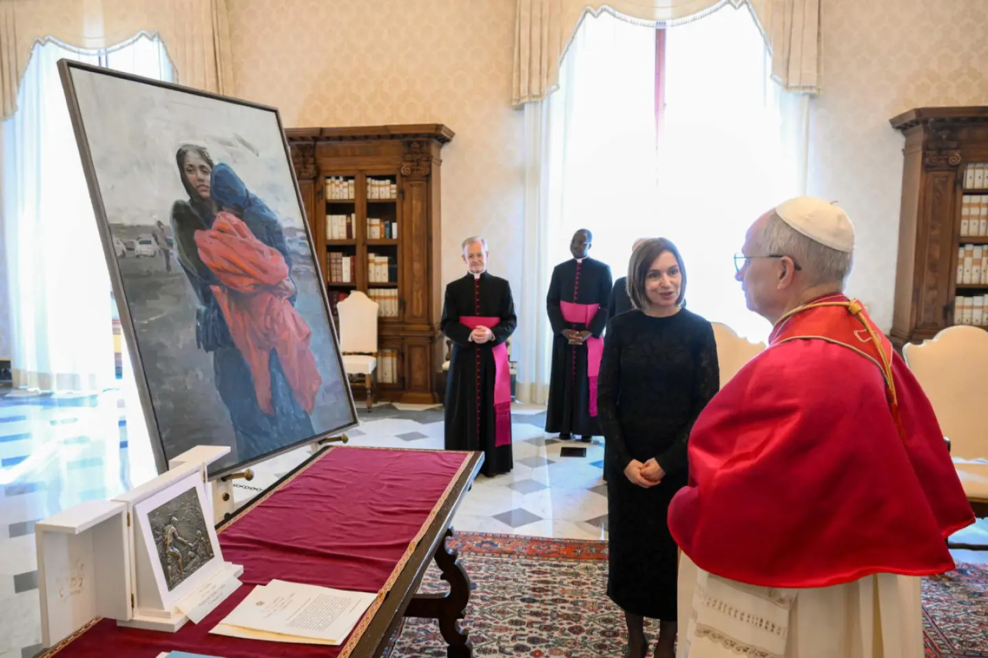 Maia Sandu s-a întâlnit cu Papa Leon al XIV-lea la Vatican