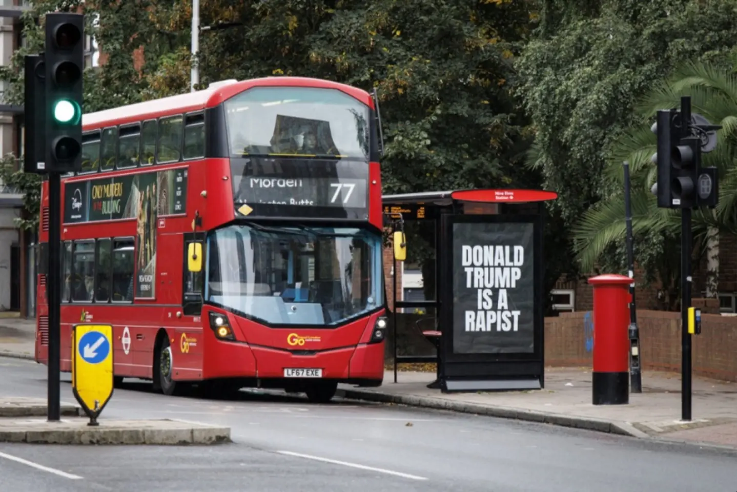 Donald Trump a aterizat la Londra