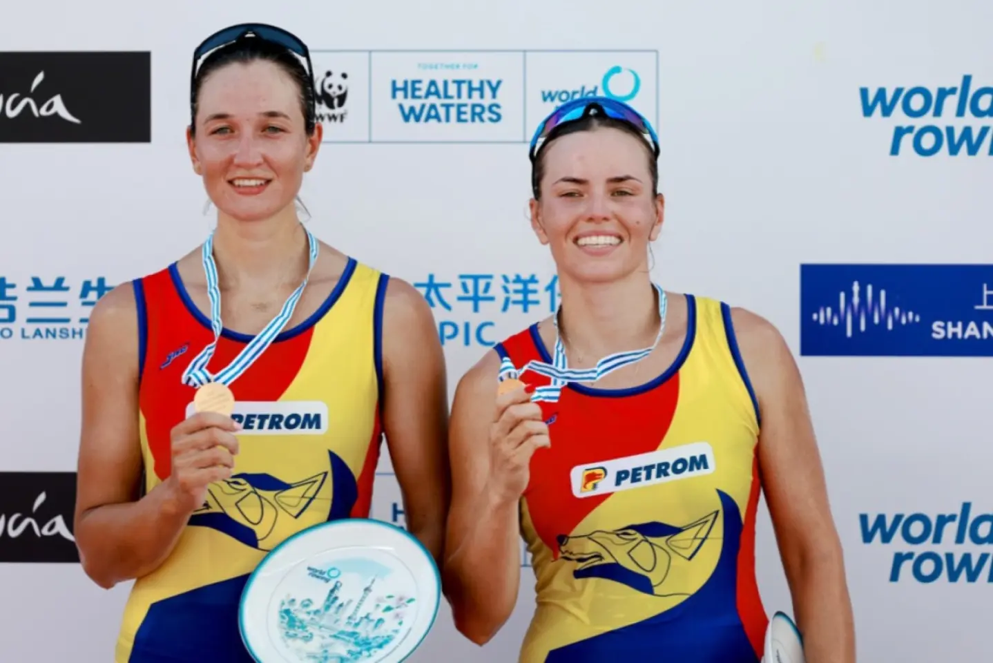 Medalii pentru România la Campionatele Mondiale de canotaj din China