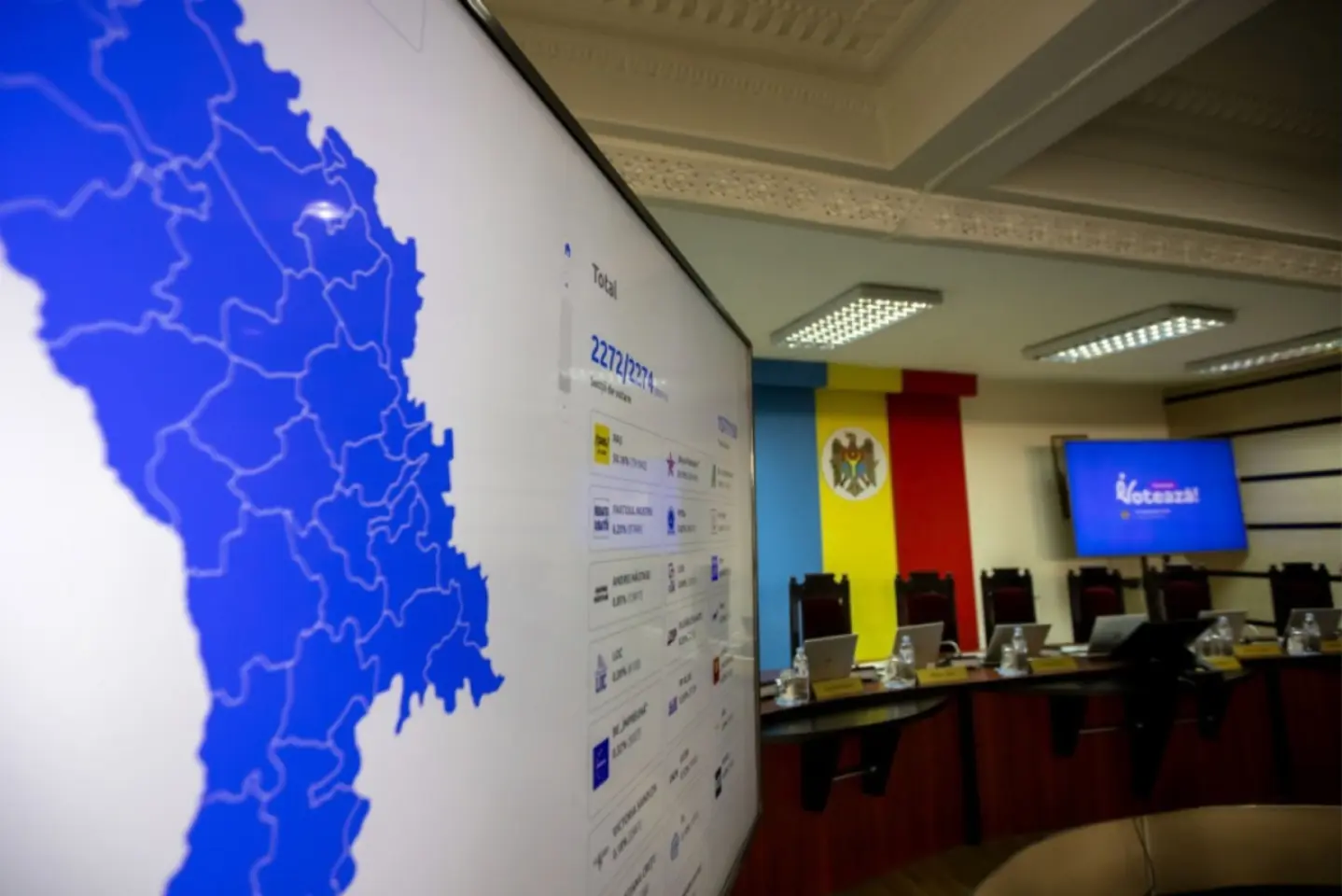 ALEGERI PARLAMENTARE/ Rezultate preliminare, toate procesele-verbale procesate